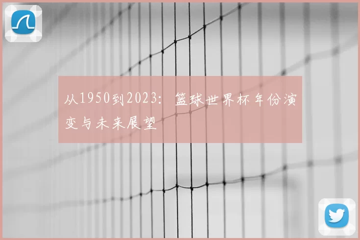 从1950到2023：篮球世界杯年份演变与未来展望