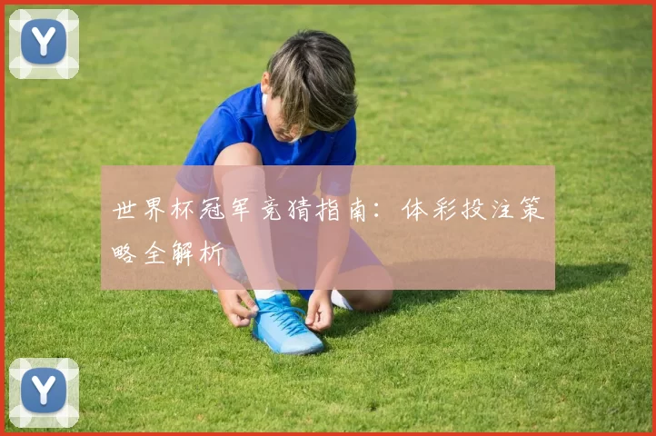 世界杯冠军竞猜指南：体彩投注策略全解析